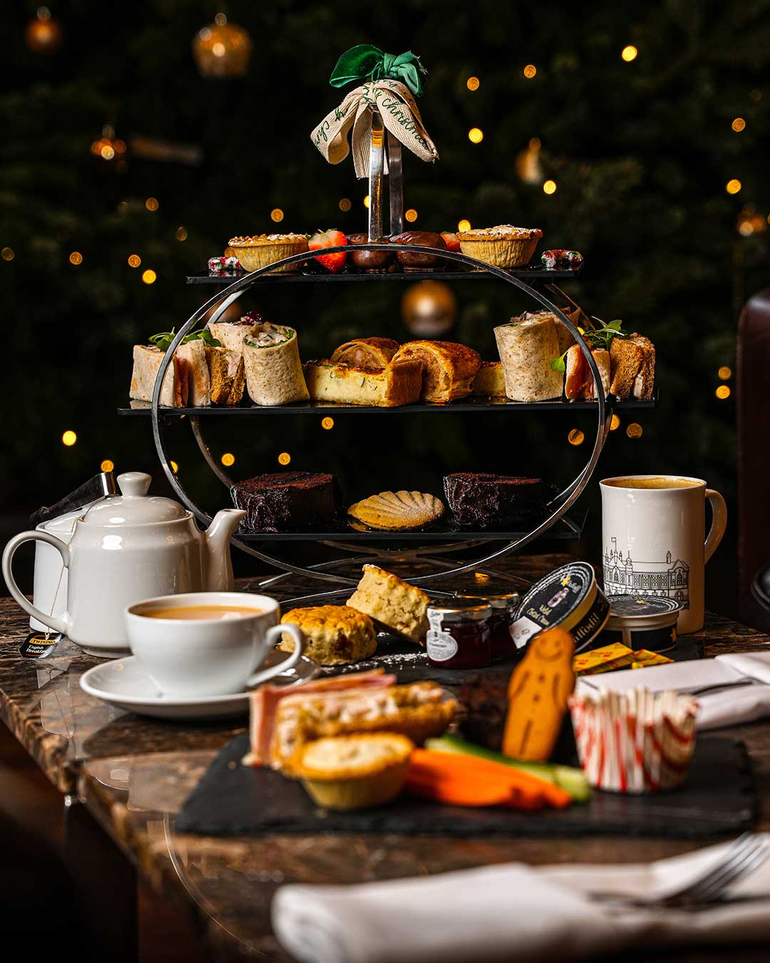 festive afternoon tea